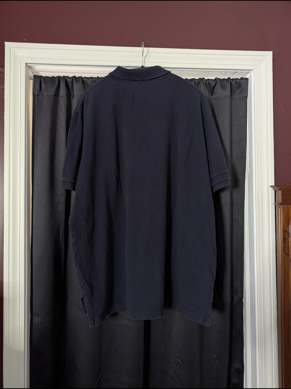 POLO RL Vintage Made In USA Navy Blue Red Logo Polo Shirt XXL